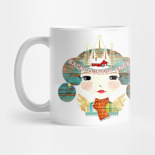 Christmas Angel Susannah--Backcountry Angel Mug